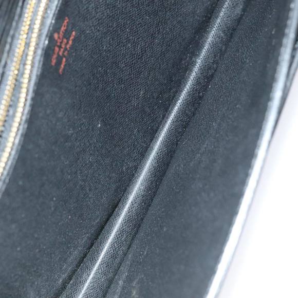 LOUIS VUITTON Epi Serie Dragonne Hand Bag Black Noir M52612 LV Auth 88322 - Picture 10 of 16